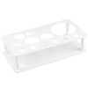 TOPINCN Cocktail Shaker Bartender Kit Stand Plastic Space Saving Organize