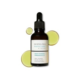 Ferulic Acid Serum | 15% Vitamina C + E + Ácido Ferúlico | Antioxidante y Antiedad | Mejora la Luminosidad de la Piel | 30ml