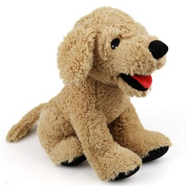 LotFancy Dog Stuffed Animals Plush 53 cm, Soft Cuddly Golden Retriever Plush Toys, Large Stuffed Dog, Puppy Dog Stuffed Animals, Gift for Kids Pets Girls, Christmas Toys