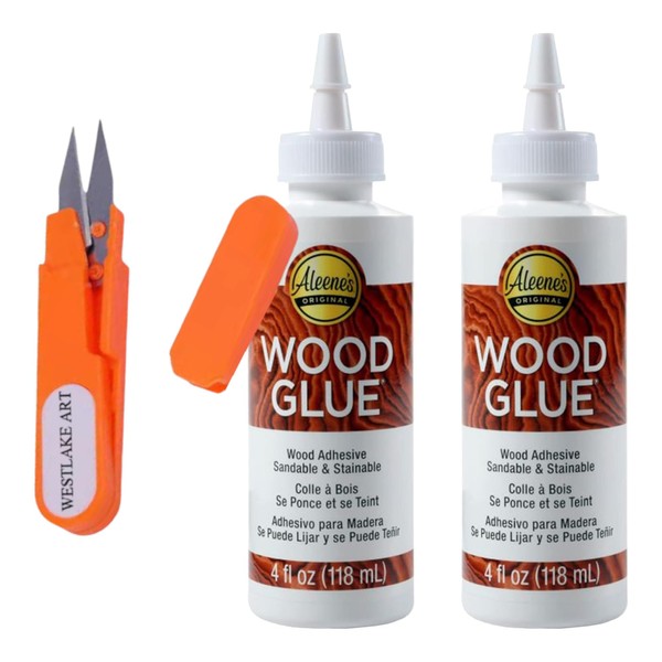 westlake art Aleene's Wood Glue, Strong Bond for Wood Crafts,