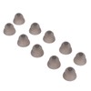 10pcs Sound Aid Replacement Domes Double Layers Sound Amplifier Earbud