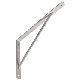 Gedotec Metal Wall Hook for Ladders and Garage Tools, Galvanised Steel, Depth 90 mm, Pack of 2 Universal Screw-In Organiser Hooks