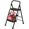 HBtower Step Ladder Sturdy, Heavy Duty Step Stool for Adults,