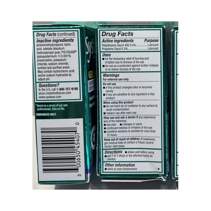 Systane Exp 11/2026 SYSTANE (7) x 10ml Eye Drop Gel