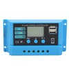 12V 24V Solar Panel Controller LCD Display Photovoltaic Charge Controller