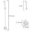 OCIOLI 2 Pieces Curtain Tiebacks Curtain Holdbacks Curtain Ties with