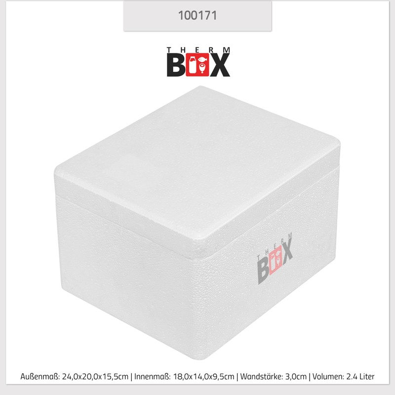 THERM BOX Polystyrene Box 2 W 24 x 20 x