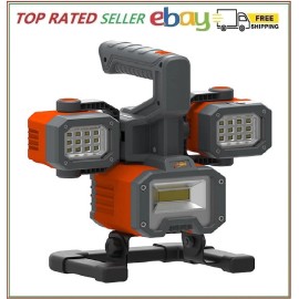 eP360 SIRIUS 2000 Lumens Rechargeable LED Worklight and Spotlight