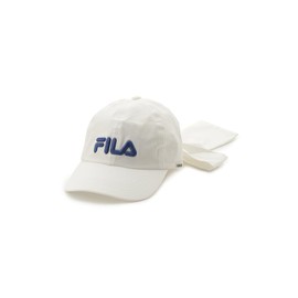 Fur RWGH254502 Women's Big Ribbon Cap, white, Free size