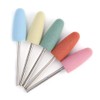 5pcs Nail Drill Bits Set,Nails Drill Bit Set Silicone Rubber