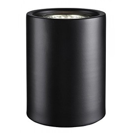 Lights4Living Modern Small Matt Black LED Table, Floor Lamp Uplighter with Inline Switch [Energy Class A]