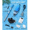 Pool Vacuum for Above Ground Pool with a Telescopic Pole,