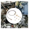 Turbo Oil Feed Line Kit 1/8PNT AN4 Fitting Oil Drain