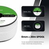 Abma Cord Braid Polyester Rope 5mm x 20m Dacron Polyester