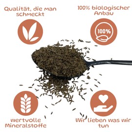 Aromatic Organic Cumin: 1 kg Quality for Your Kitchen, Spicy and Natural Enjoyment