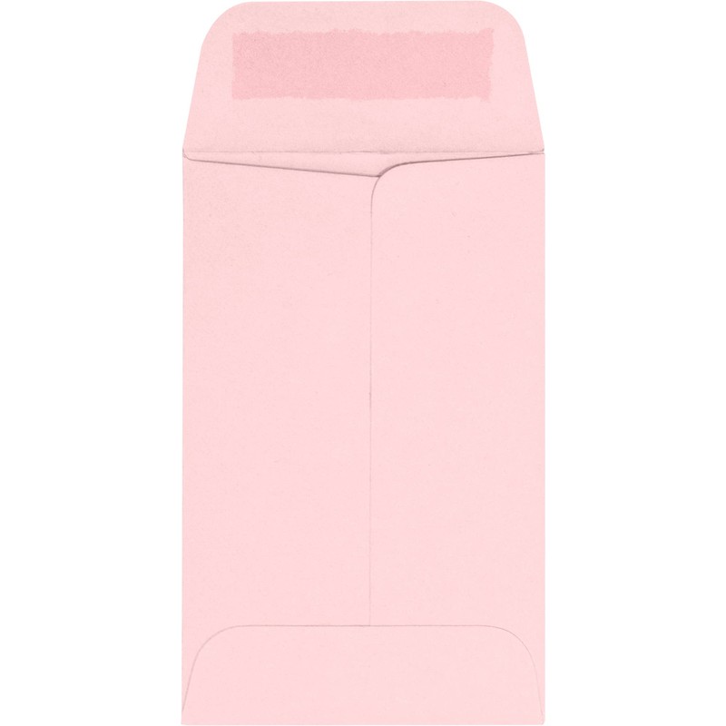 LUXPaper Coin Envelopes, Candy Pink, 2 1/4-Inch x 3 1/2-Inch,