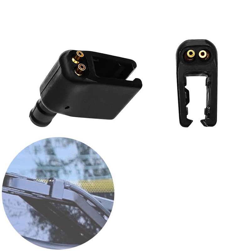 47191 Premium Adjustable Wiper Washer Nozzle Kit Fit for Dodge/Freightliner/Mercedes/Winnebago