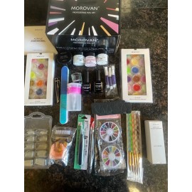 Morovan Professional Nail Art Set New In Sealed Box