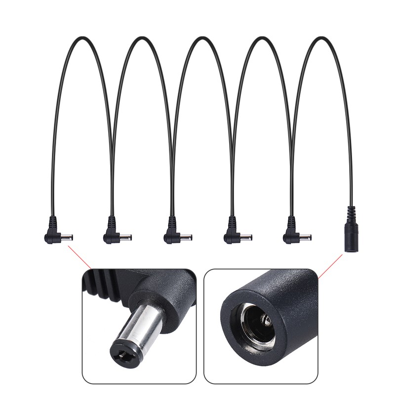 Guitar Effect Power Supply Adapter 9V DC 1000mA 5 Way