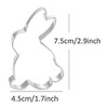 ZDYWY Rabbit Hare Bunny Shaped Cookie Cutters