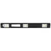 Johnson Level & Tool 3824 Magnetic Professional Aluminum, 24", Black,