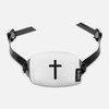 SLEEFS Faith Cross Chin Strap Cover - Color: White