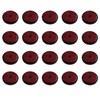 20 x Red Round Circular Reflectors for Driveway Gate Fence