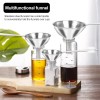 Mini Embudos De Cocina Para Llenar Botellas, Acero Inoxidabl Steel