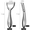 SUCCFLY Vegetable Peeler Stainless Steel，Ultra Sharp Potato Peelers for Kitchen,