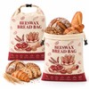 Bread Bags for Homemade Bread - 2 Pack XL Reusable