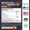 Creatine Monohydrate Gummies 5000mg – Strawberry, 120 Vegan Chews