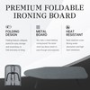 ZOES HOMEWARE Metal Mesh Panel Tabletop Ironing Board | Foldable