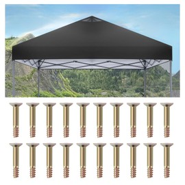 20 Pcs 10 x 10 Pop Up Canopy Replacement Screws Compatible with ABCCANOPY Commercial Pop Up Canopy Tent 10 x 10, Canopy Replacement Screws