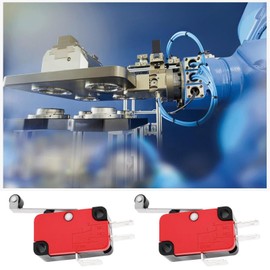 EMSea Micro Switch V-156-1C25 15A 125/250VAC Hinge Roller Lever Switch Pack of 10