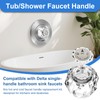 1 Piece RP2389 Faucet Knob Replacement Compatible with Delta Bathroom