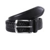 Dents Men’s Plaited Leather Belt BLACK S