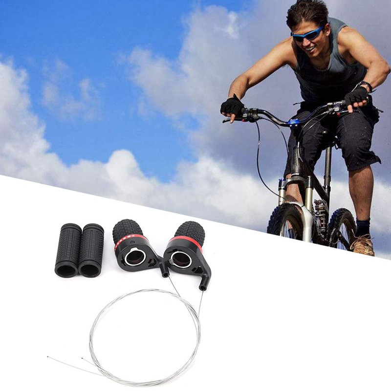 Tyenaza Bicycle Speed Shifter Mountain Bike Front Derailleur Handle Twist