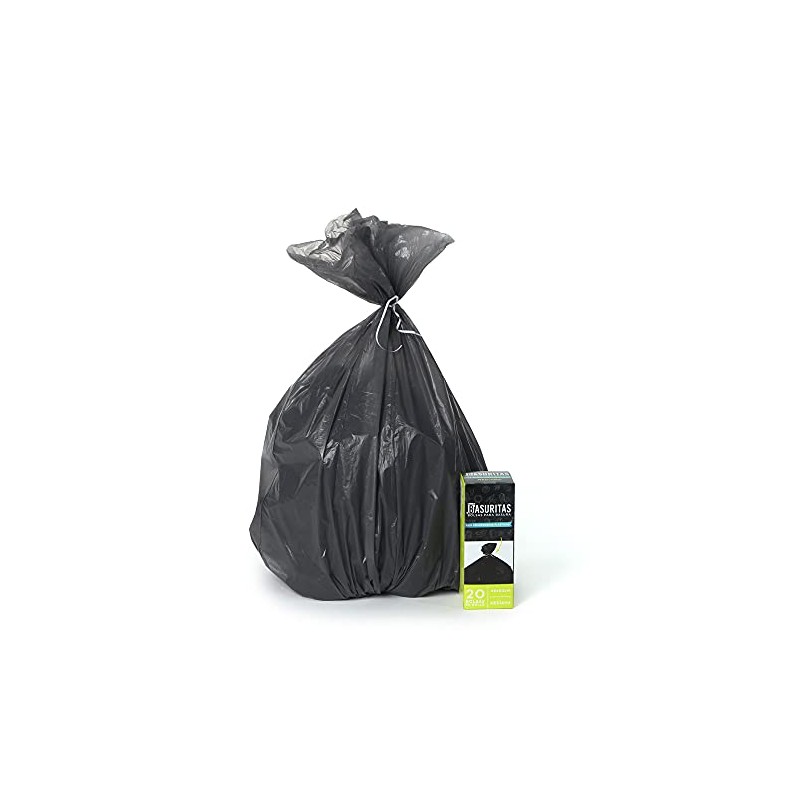 Basuritas | 200 Bolsas de Basura Medianas de 48 x