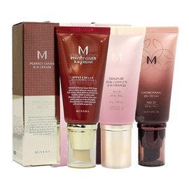 Missha BB Perfect Cover/Signature Real/M Super Light -BB / 미샤 비비-퍼펙트 커버시그너처 리얼M초보양 -BB