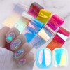 Dornail Aurora Nail Foil Stickers Broken Glass Paper Nail Decals