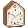 Seiko Clock PYXIS Alarm Clock, Nature Sound, Analog, Switchable Alarm