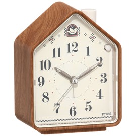 Seiko Clock PYXIS Alarm Clock, Nature Sound, Analog, Switchable Alarm