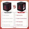Chinese Takeout Deck Box Fits 35+ Toploader (Black and Red)