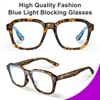 VISOONE Oversized Square Blue Light Blocking Glasses Fashion Computer Eyewear