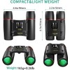 POLDR Small Pocket 12X25 Binoculars Compact Adults, Mini Kids Binoculars