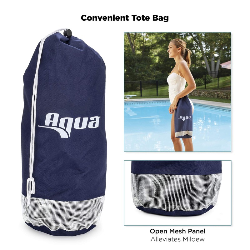 Aqua 4-in-1 Deluxe Monterey, Resort-Quality Pool Float and Water Hammock,Multi-Purpose,