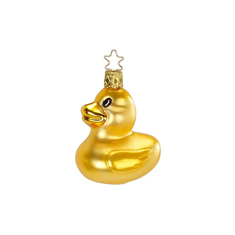 Inge-glas Cute Bath Duck 7.5 cm