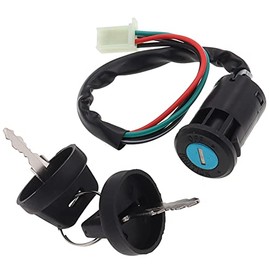 4 Pin Ignition Key Switch 4 Wire for Sunl Roketa Kazuma Chinese Made 50cc 70cc 90cc 110cc 125cc Quad ATV Dirt Bike Pocket Bike 4 Wheels Parts