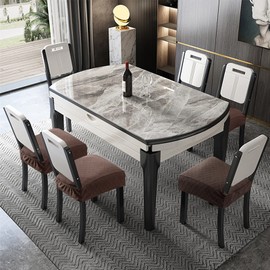 Genina Waterproof Seat Covers for Chairs Seat Covers for Dining Room Chair Slipcovers Kitchen Chair Covers Dining Chair Covers