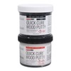 System Three Quick Cure Putty, Ebony, 8-oz Kit